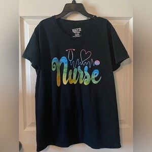 Nurse Stethoscope Love Graphic T-Shirt